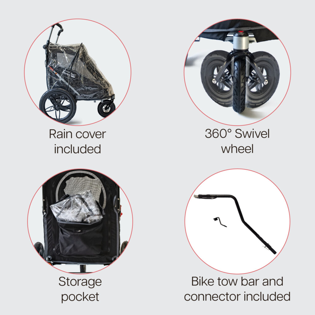 INNOPET SPORTY EVR - BLACK - 3