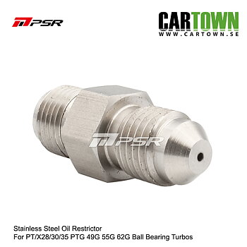 Stainless Steel Oil Restrictor for PT/X28/30/35 PTG 49G 55G 62G Ball Bearing Turbos