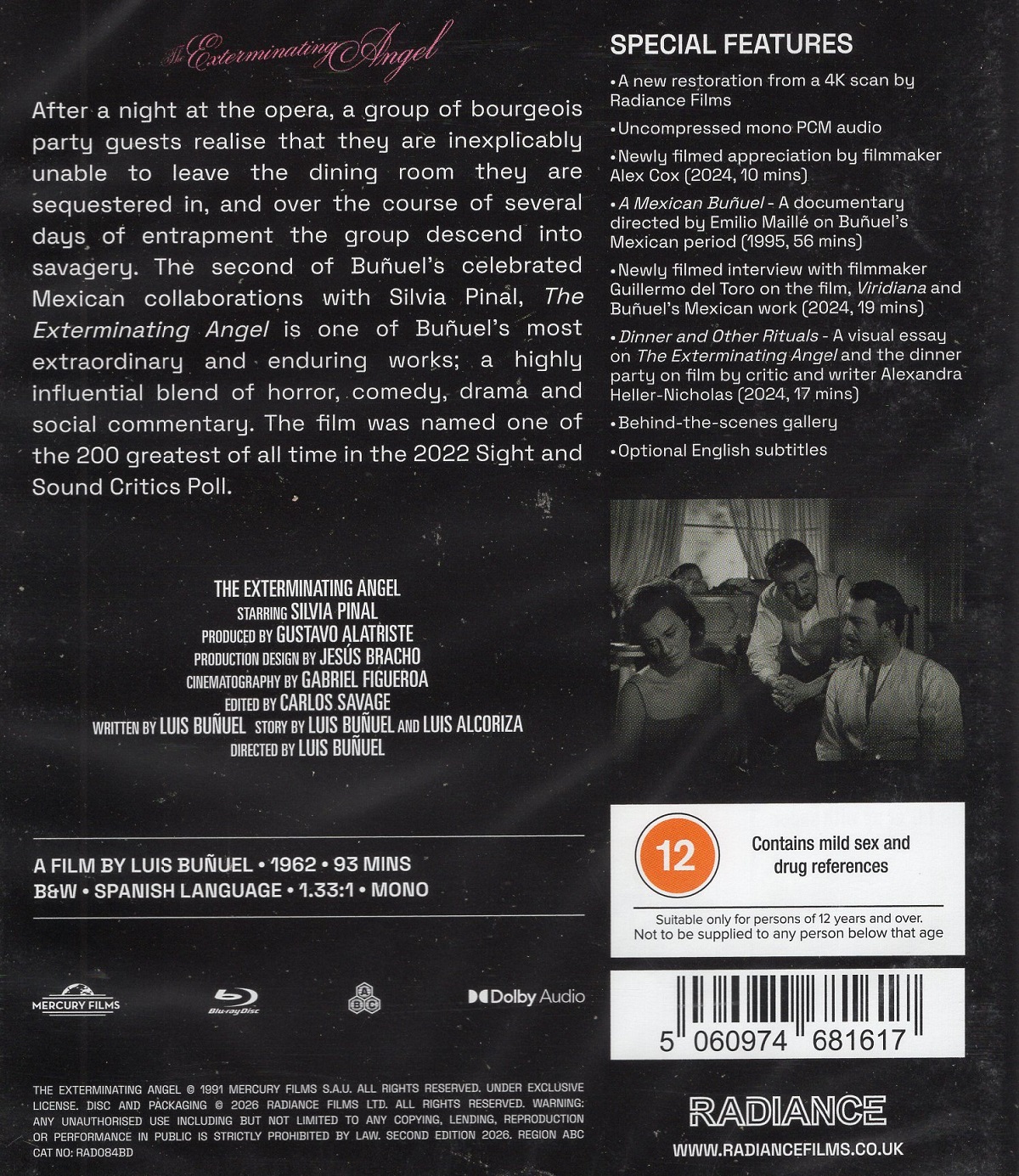 The Exterminating Angel (ej svensk text) (Blu-ray) - 2