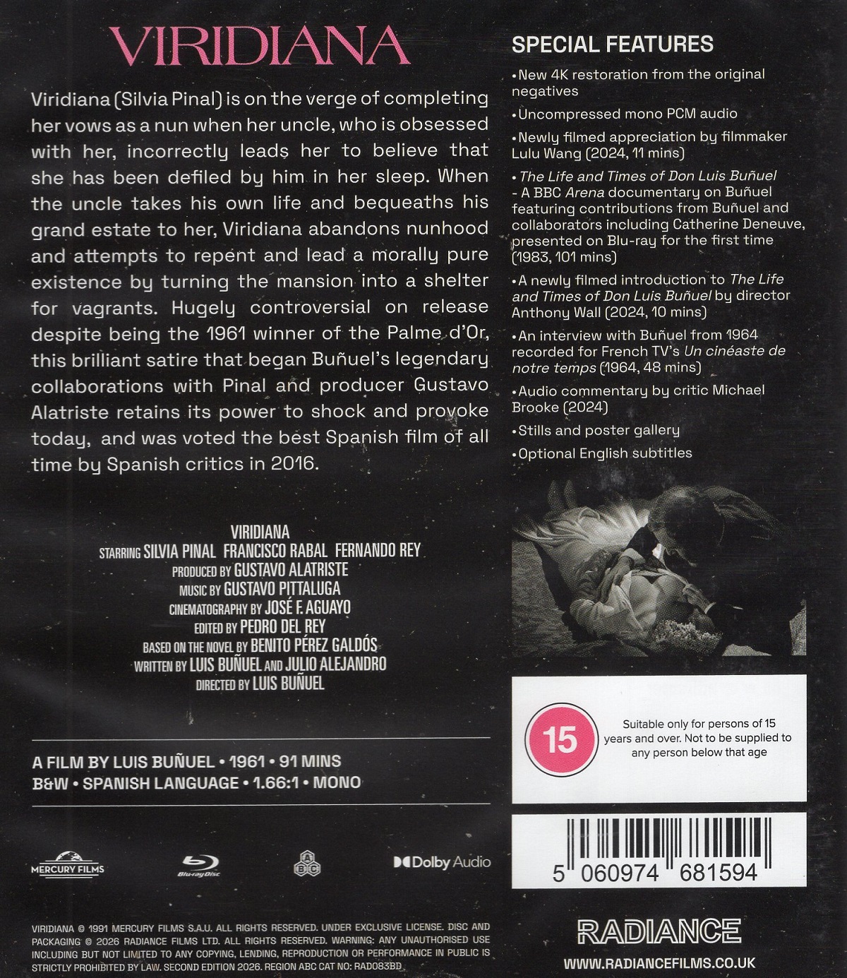 Viridiana (ej svensk text) (Blu-ray) - 2