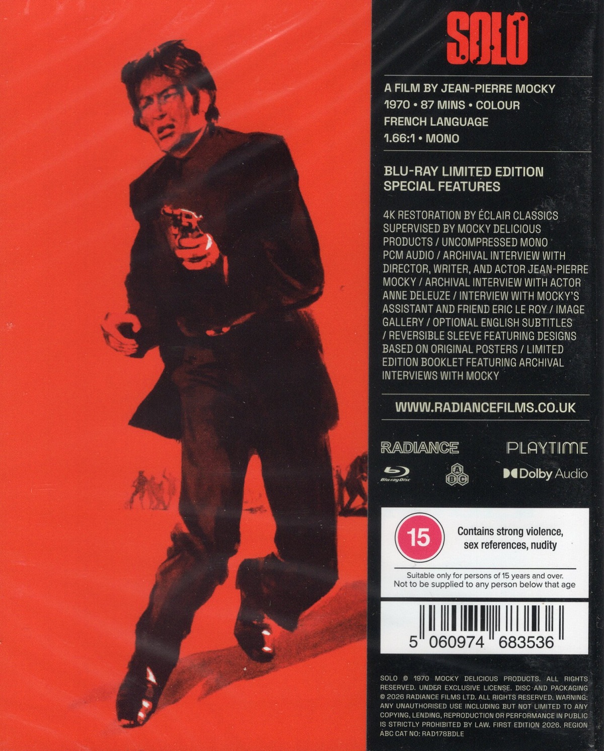 Solo (Limited Edition) (ej svensk text) (Blu-ray) - 2