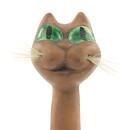 Dagny Zachrisson (1960s) Joyous Sitting Cat 22 cm (2)