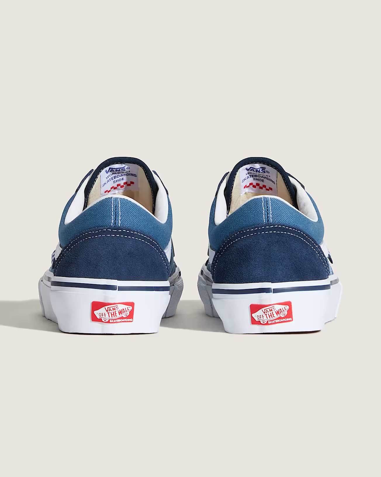 Vans Skate Old Skool Navy/White Skatesko - 4