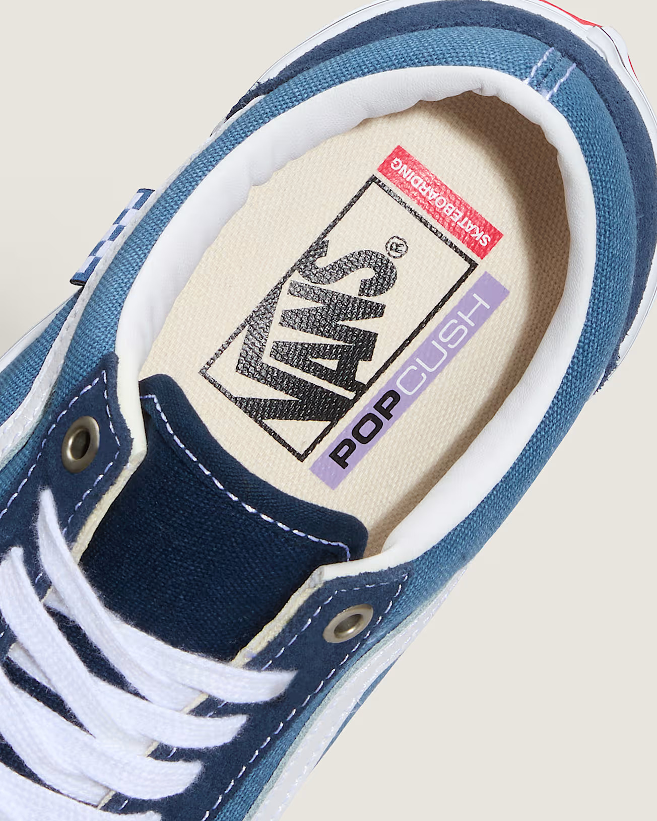 Vans Skate Old Skool Navy/White Skatesko - 6