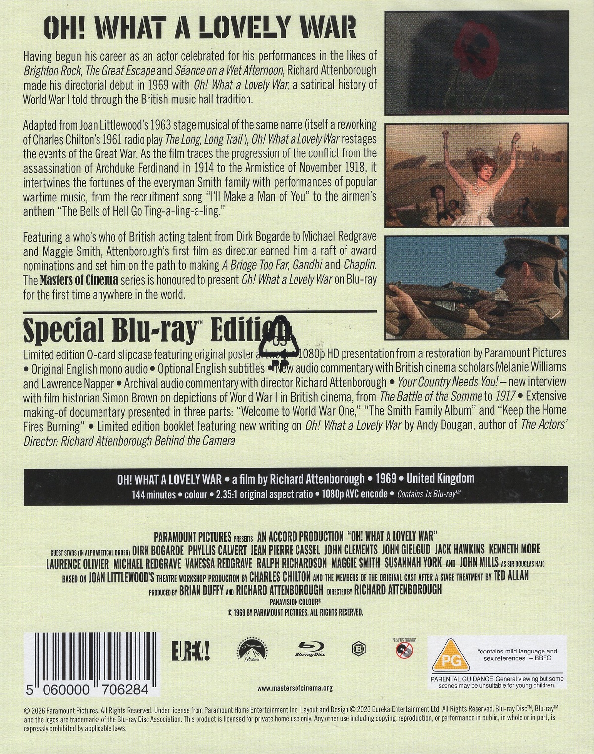 Oh, What A Lovely War! (Limited Edition) (ej svensk text) (Blu-ray) - 2