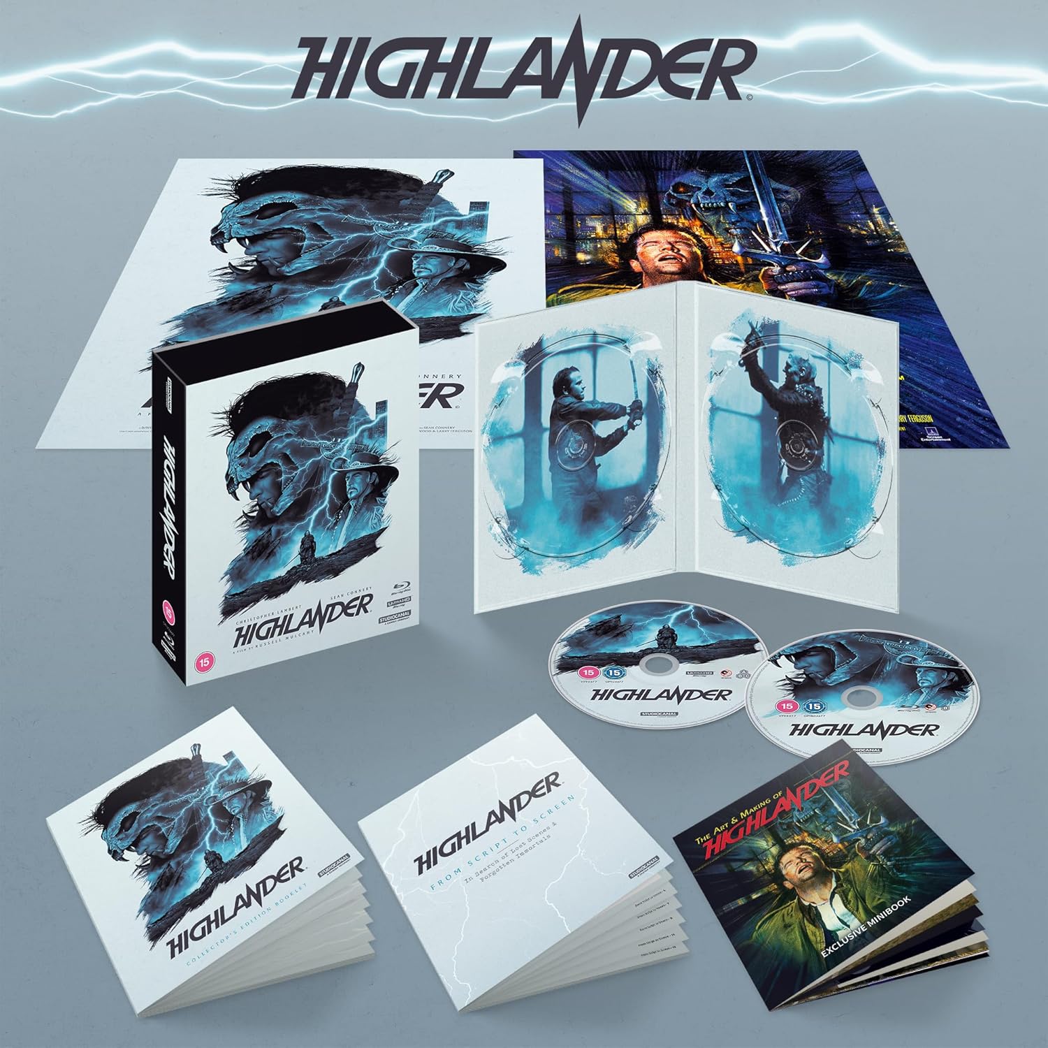 Highlander (Limited Edition) (ej svensk text) (4K Ultra HD + Blu-ray) - 3