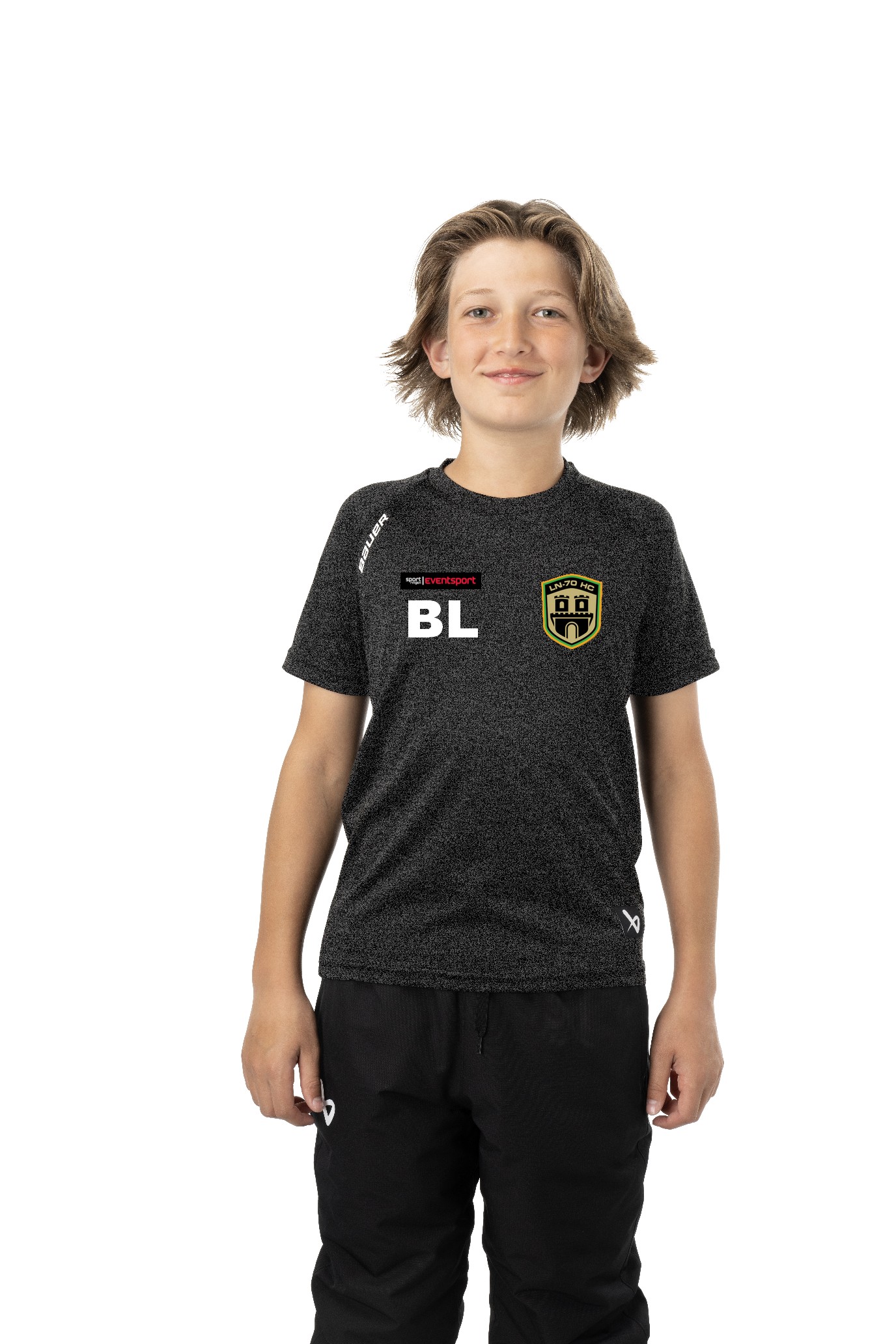 BAUER TEAM SS TECH TEE JR (LN-70)