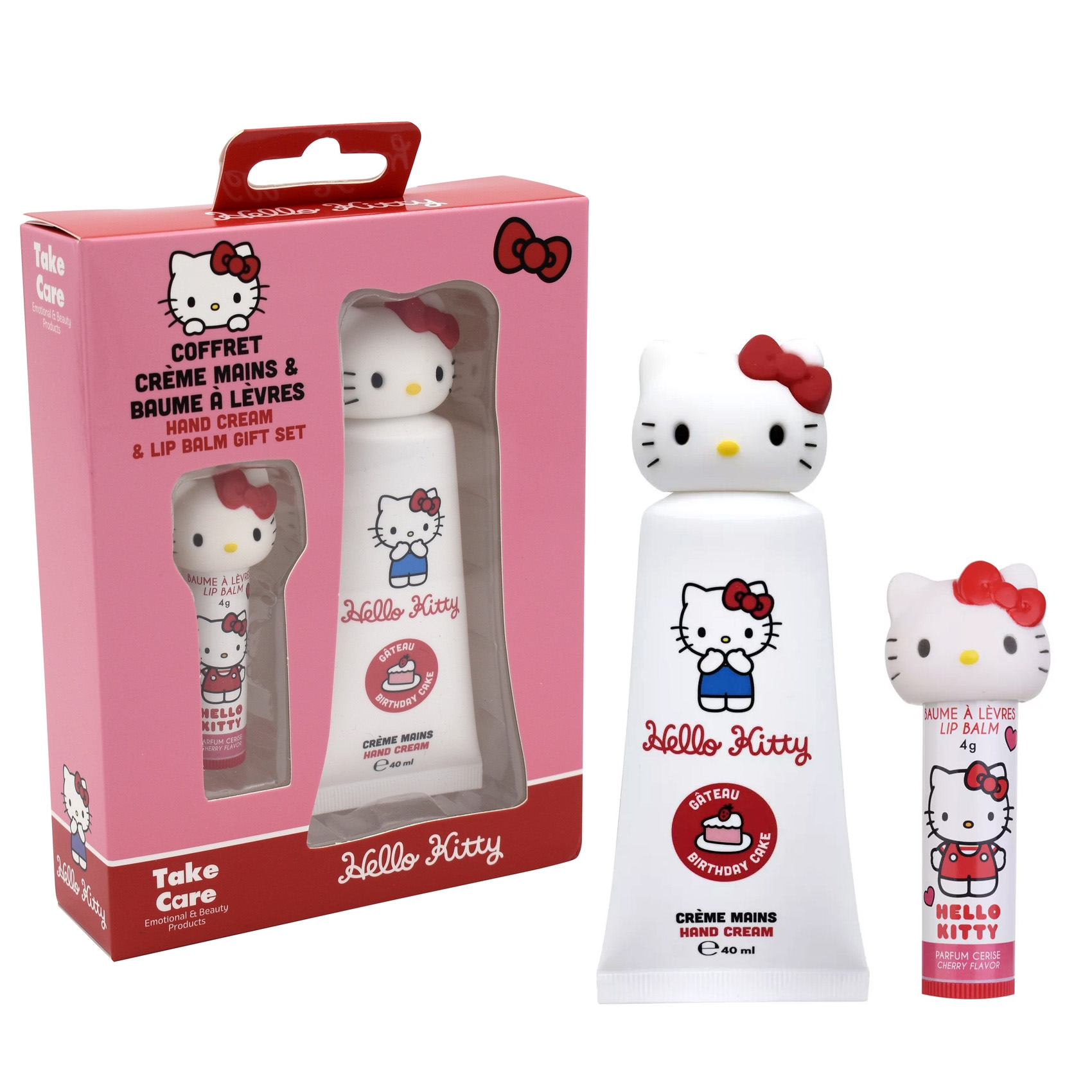 Hello Kitty Presentset med Handkräm och Läppbalsam