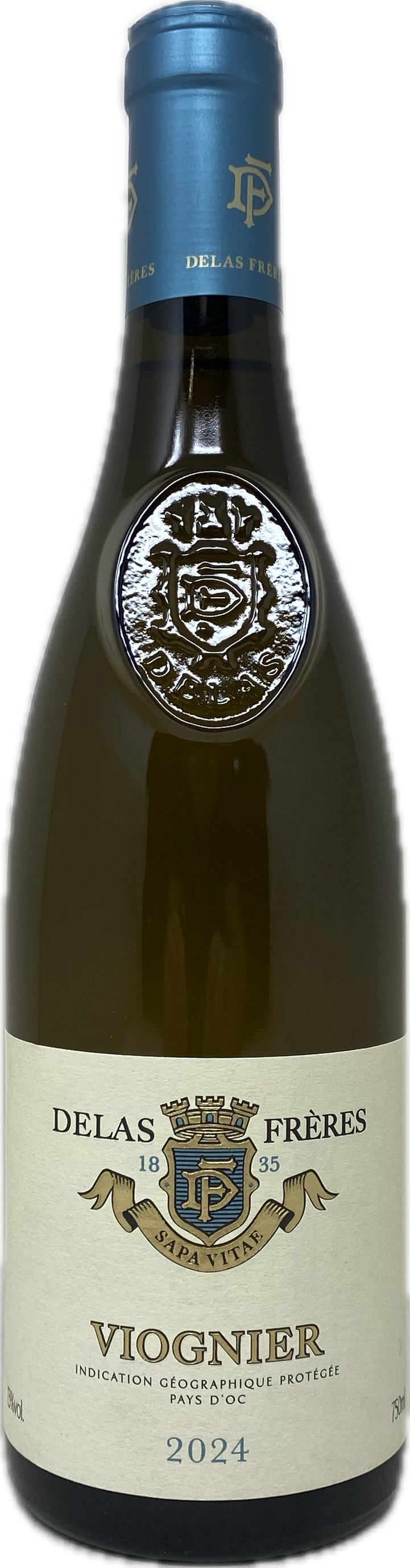 2024 VIN DE PAYS D'OC VIOGNIER DELAS, 75 cl