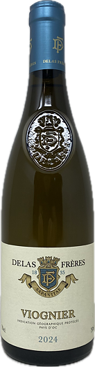 2024 VIN DE PAYS D'OC VIOGNIER DELAS, 75 cl