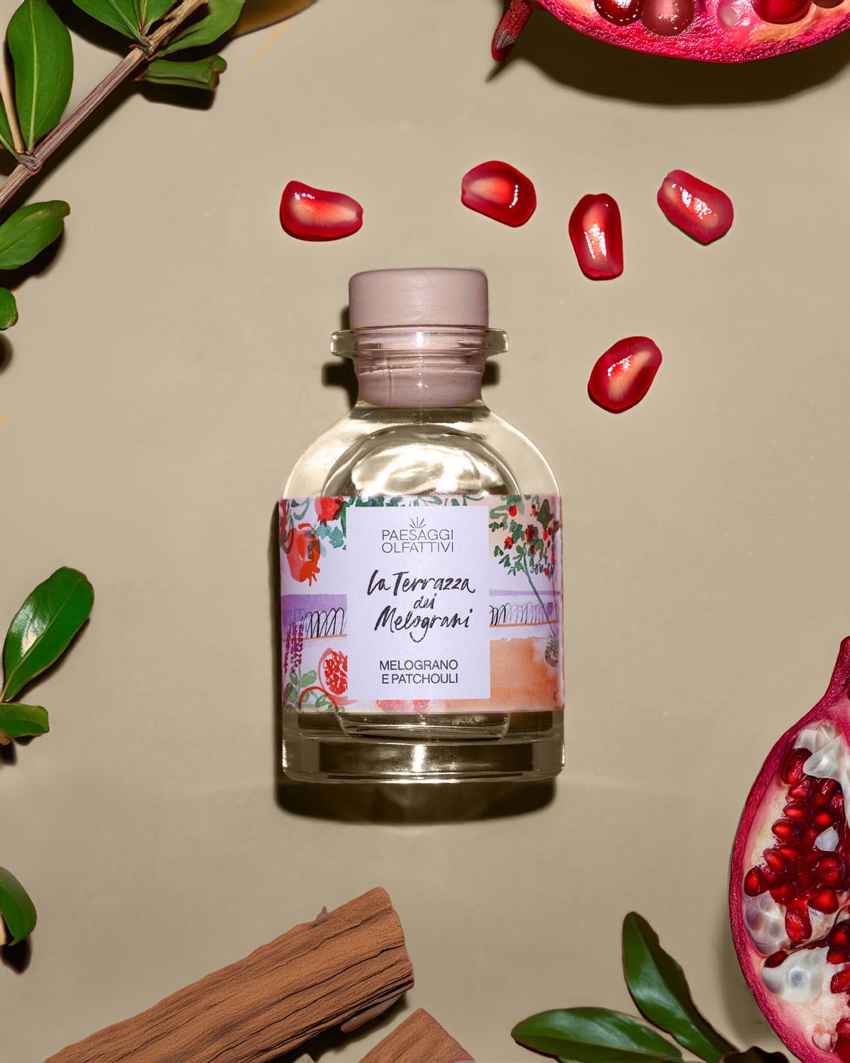 Domea Doftpinnar The Pomegranate Terrace (Granatäpple & Patchouli 120 ml) - 2