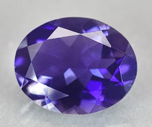 Gema de iolita natural ovalada de lujo de 1,95 ct de alta calidad. - 2