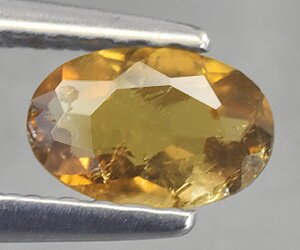 Mycket vacker naturlig gul turmalin ädelsten