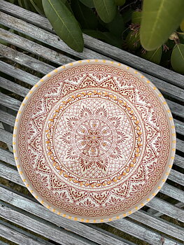 Aris Clay låg skål (m)