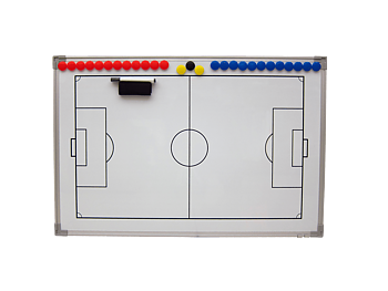 Väggtaktiktavla Fotboll 45x60 cm – Magnet & Penna
