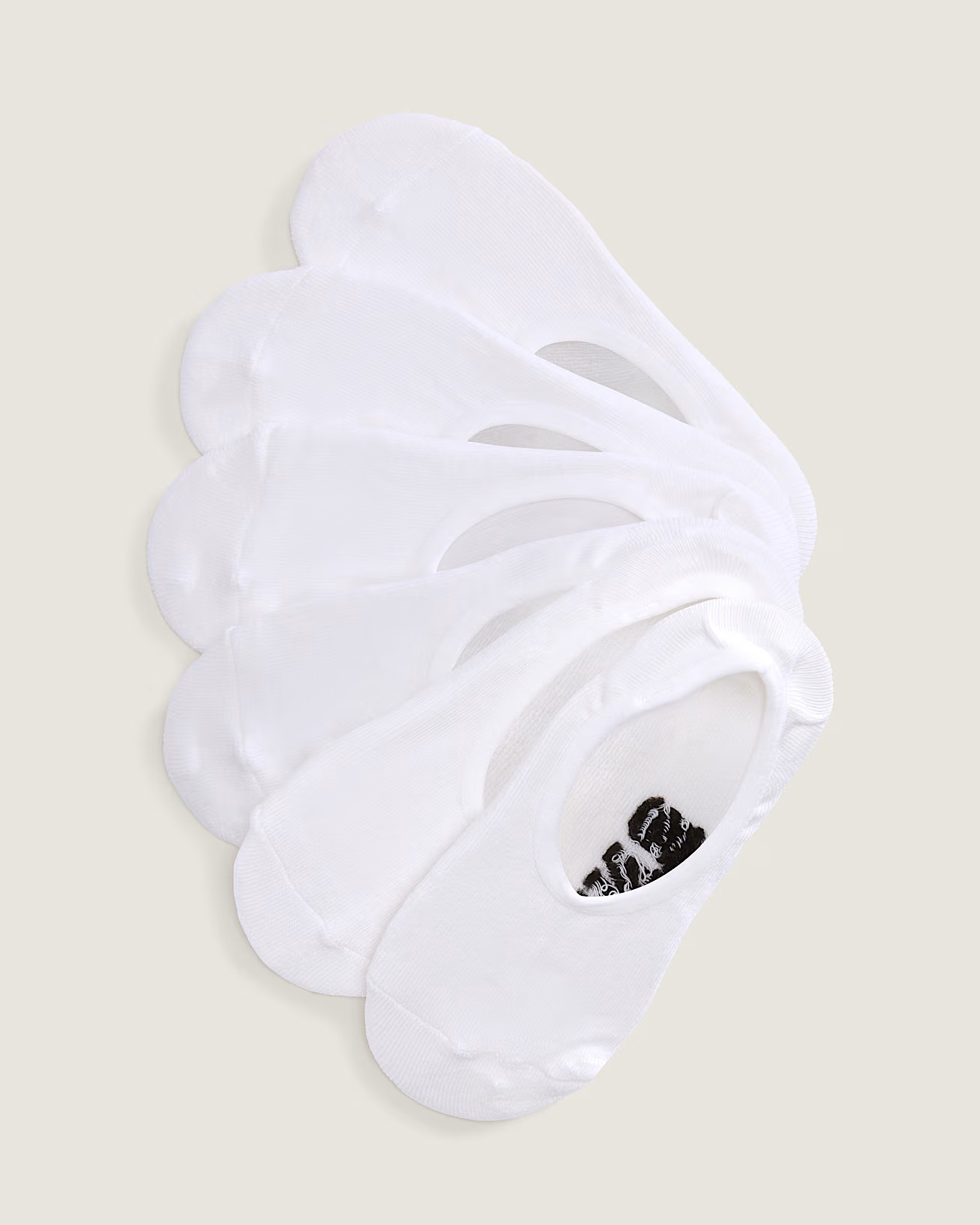 Vans Classic No Show Strumpor 6-Pack White - 4