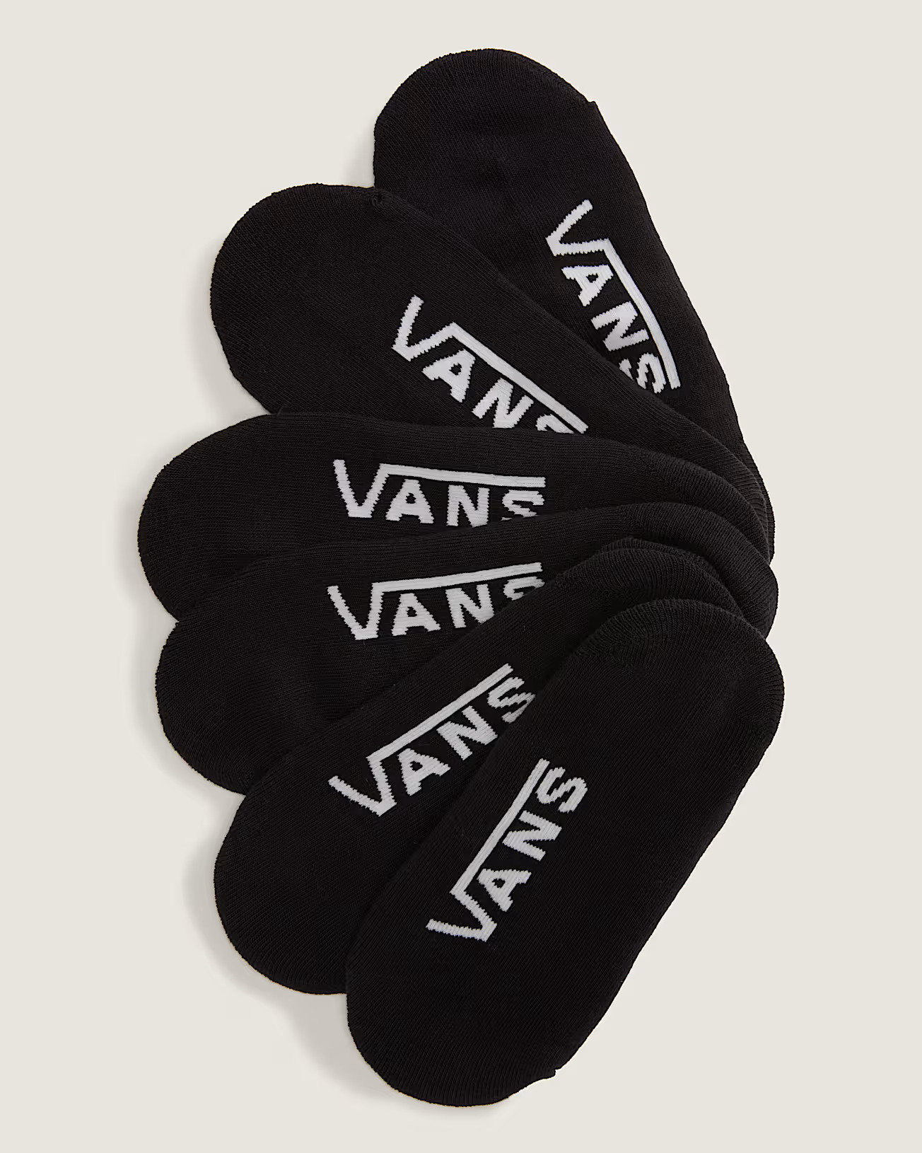 Vans Classic No Show Strumpor 6-Pack Black - 2