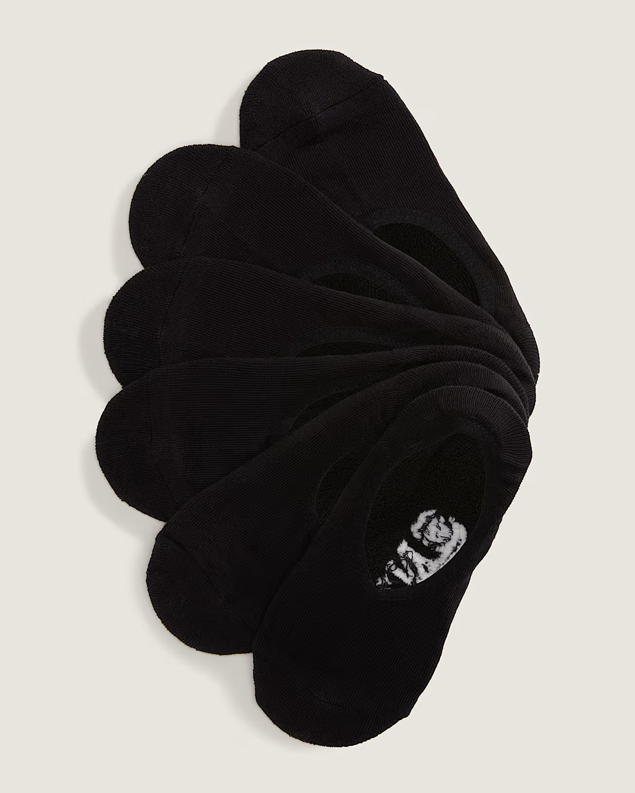Vans Classic No Show Strumpor 6-Pack Black - 4