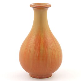 Gunnar Nylund (1942) Brown Swelling GH Vase 14 cm (2)