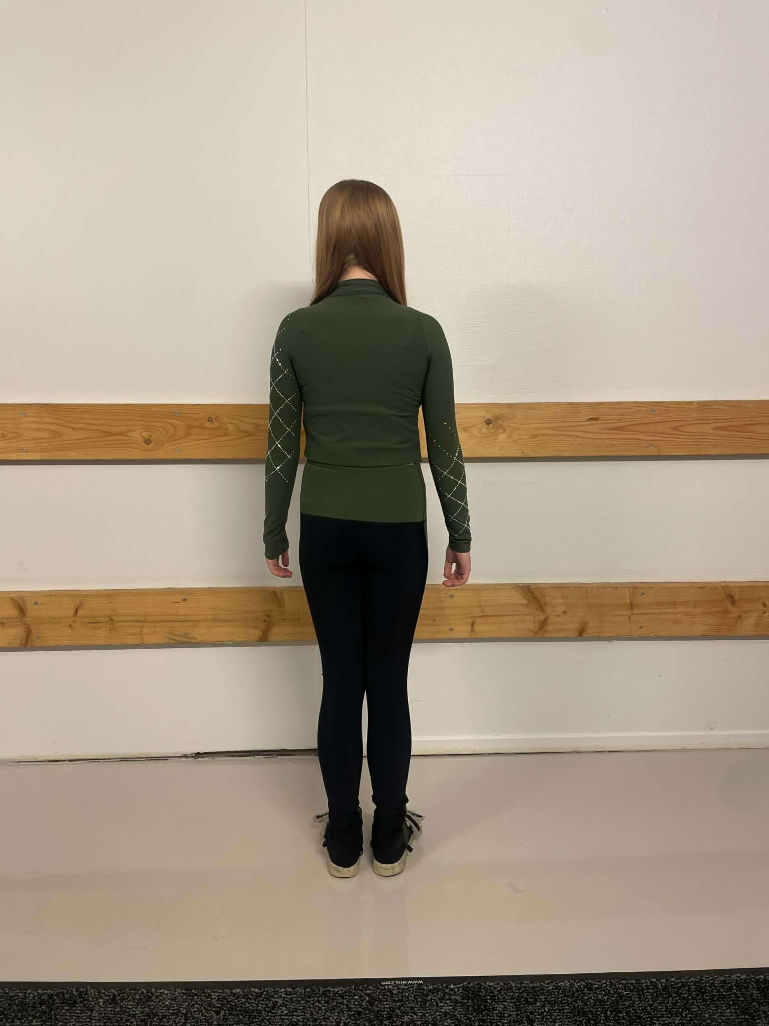 Byxor från Thuono med skogsgrön dekoration - 2