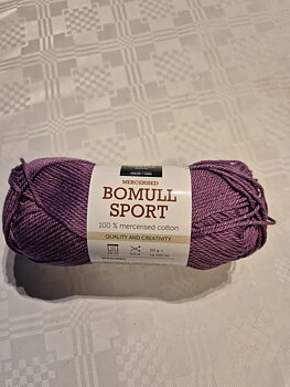 Bomull sport 331 Ljung, 50gr, Gjestal Garn