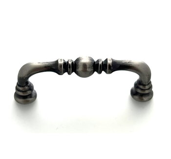 Draghandtag handtag antik-silver färgat shabby chic lantlig stil