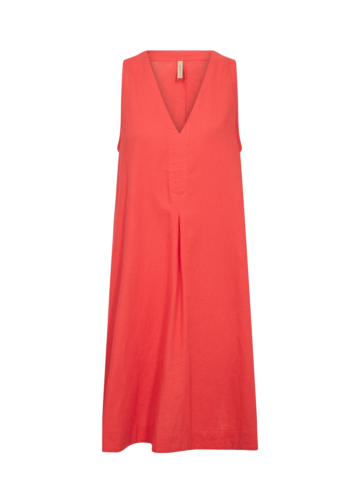 SC-INA 73 Dress Klarröd ärmlös klänning - 4