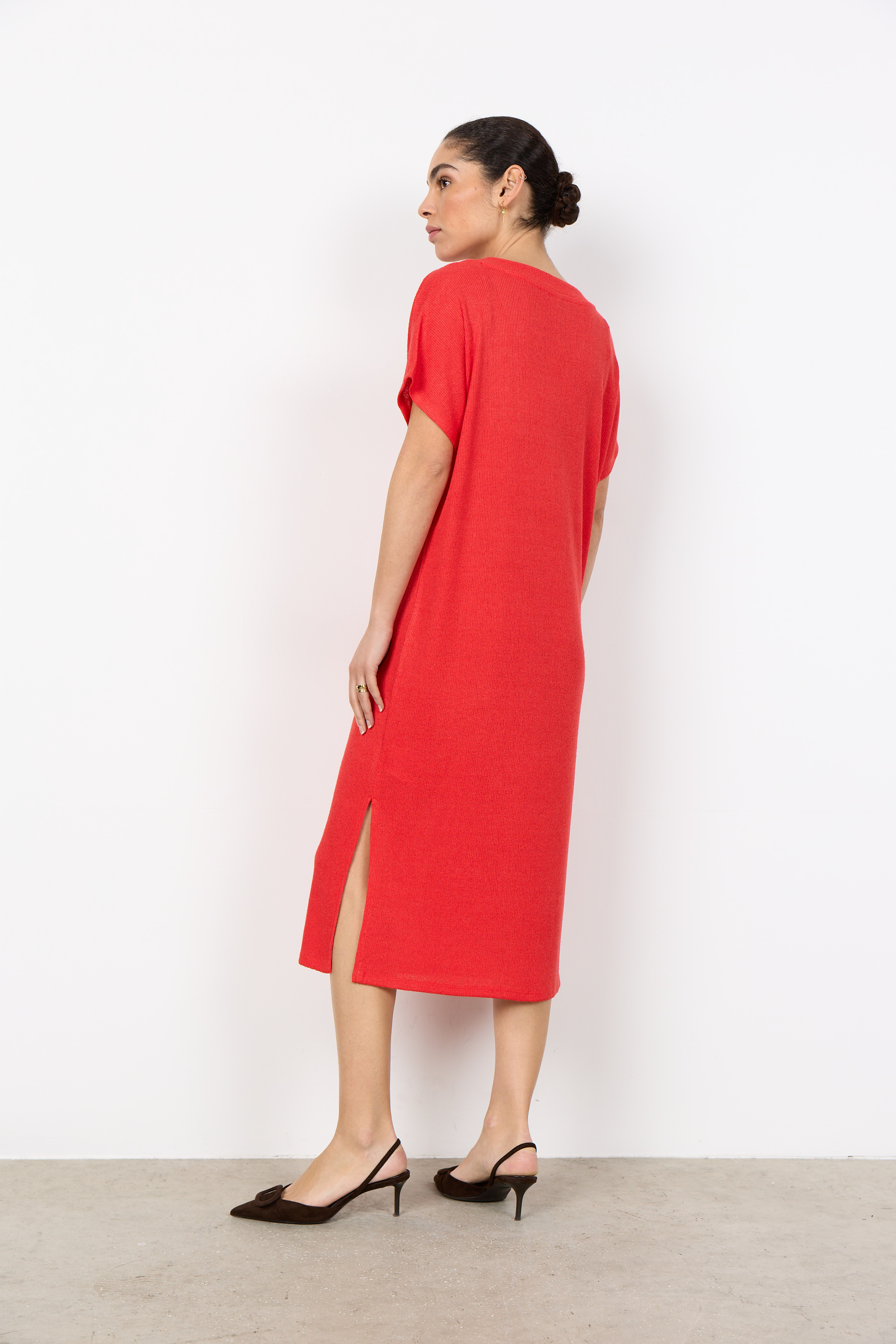 SC-Delia 2 Dress  Röd  rak klänning