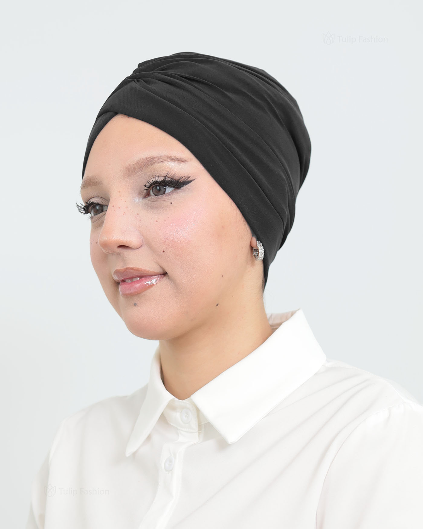 Turban - Stefana - Schwarz - 3