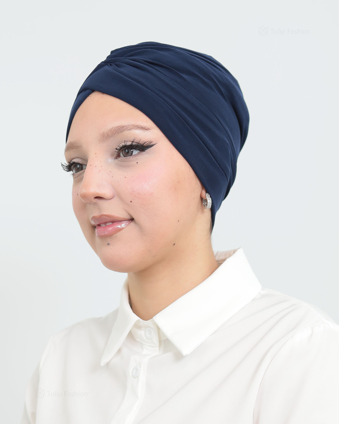 Turban - Stefana - Midnight Blue - 3