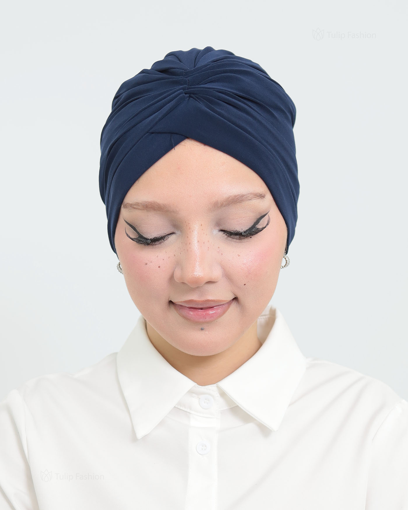 Turban - Stefana - Midnight Blue - 2