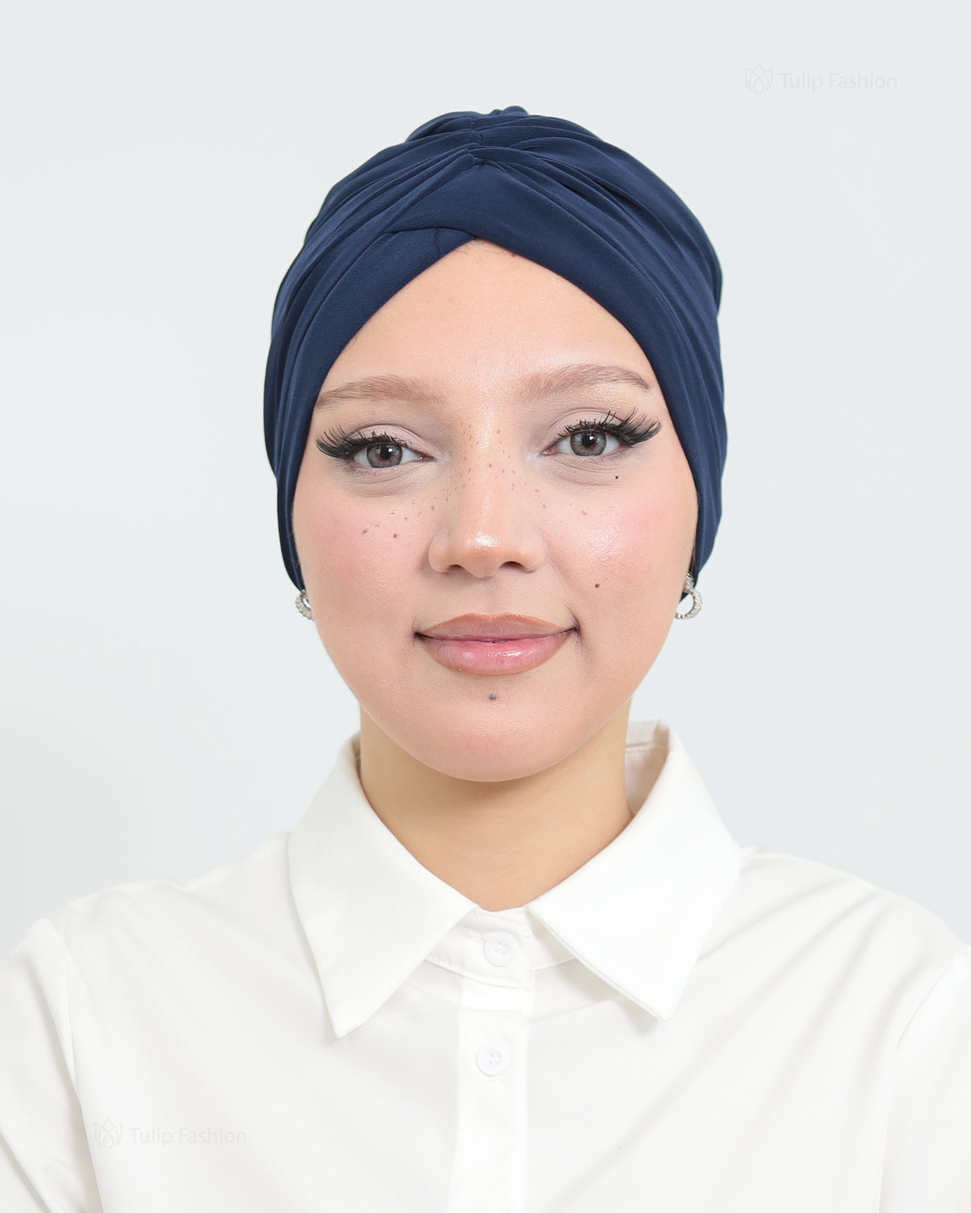 Turban - Stefana - Midnight Blue