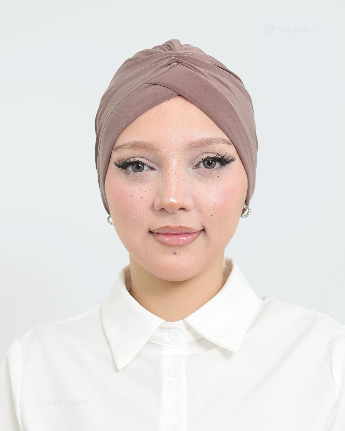 Turban - Stefana - Old Mauve