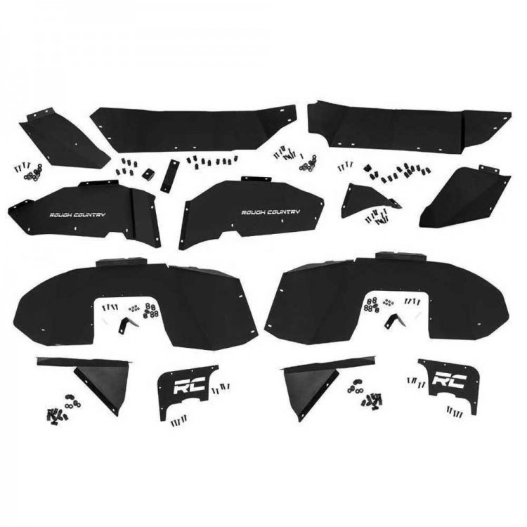 Rough Country Front and Rear Inner Fenders - Jeep JL & JLU - 5