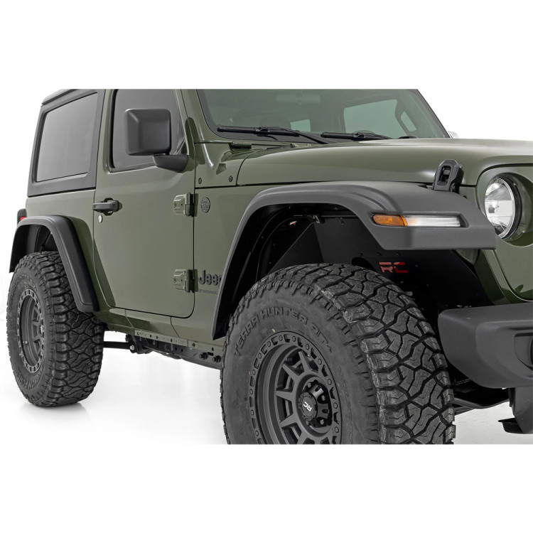 Rough Country Front and Rear Fender Flares WF1 - Jeep JL & JLU