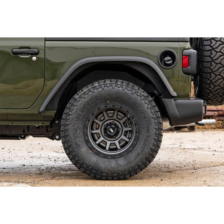 Rough Country Front and Rear Fender Flares WF1 - Jeep JL & JLU - 10