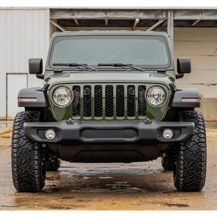Rough Country Front and Rear Fender Flares WF1 - Jeep JL & JLU - 11