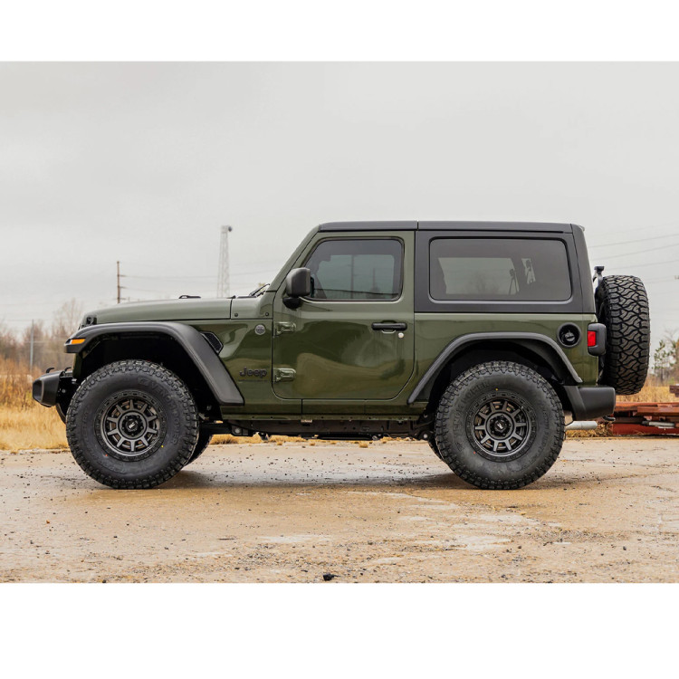 Rough Country Front and Rear Fender Flares WF1 - Jeep JL & JLU - 4