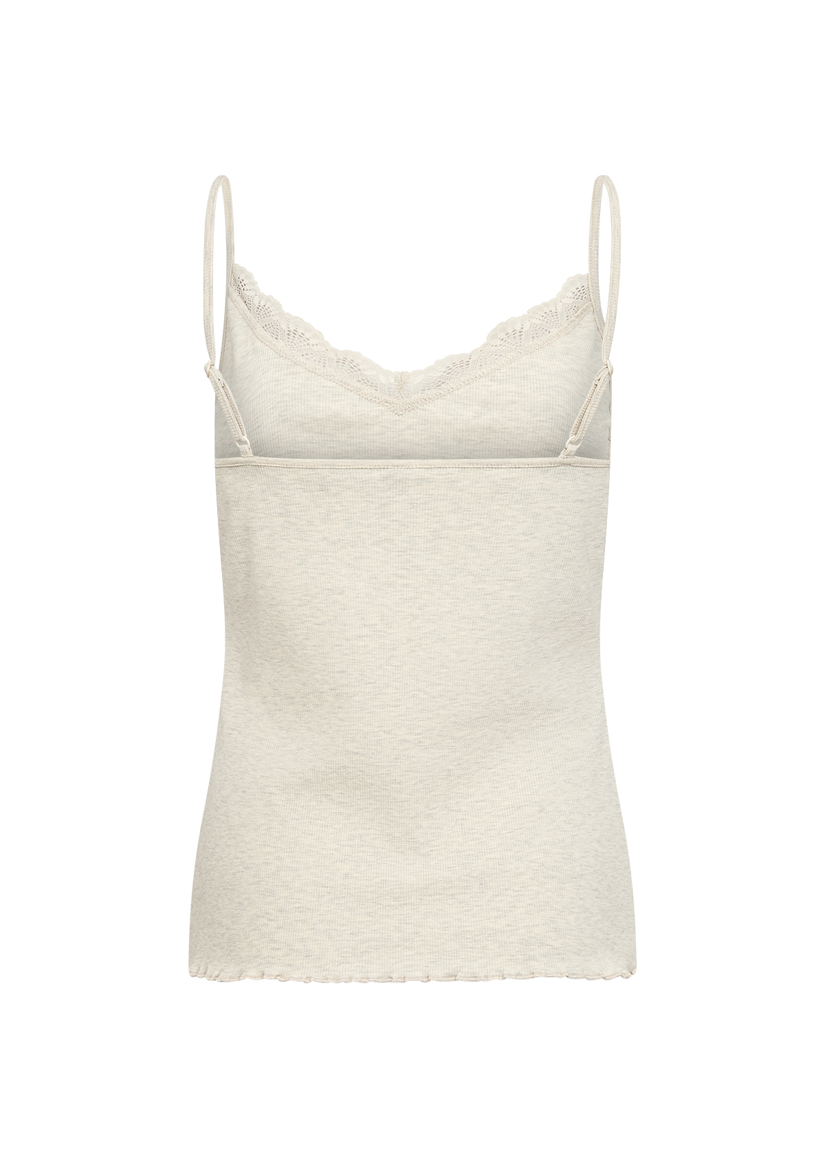 SC-CHANILLA 3 Top Sand Straplinne med spets - 5