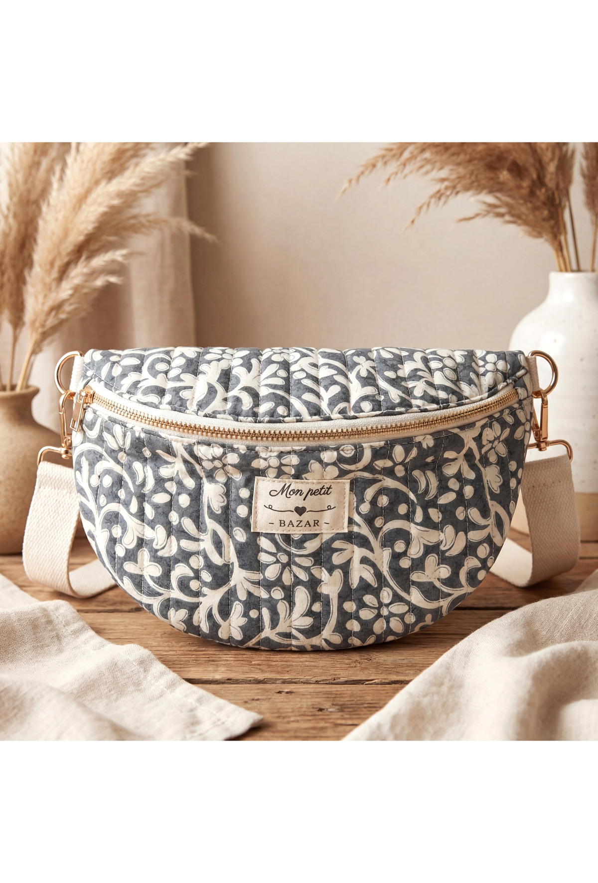 Crossbody bag grey - 2