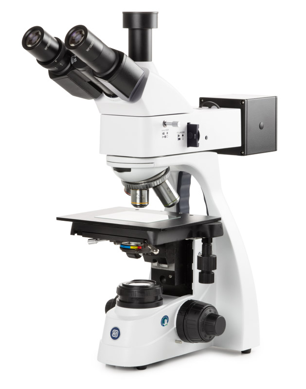 Euromex bScope BS.1053-PLMi materialmikroskop trino, 50–500×, polarisation