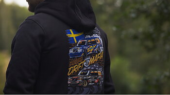 Barn hoodie Swedish drift mafia 