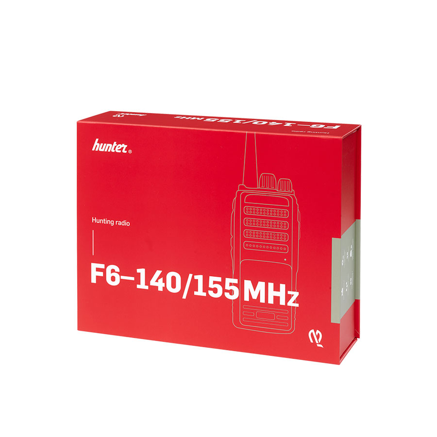 Jaktradio Hunter F6 140/155 MHz - 4