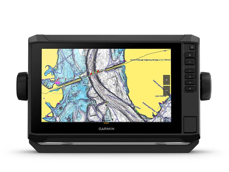 ECHOMAP™ UHD2 9-tums plotter - 92sv med givaren GT56UHD-TM - 5