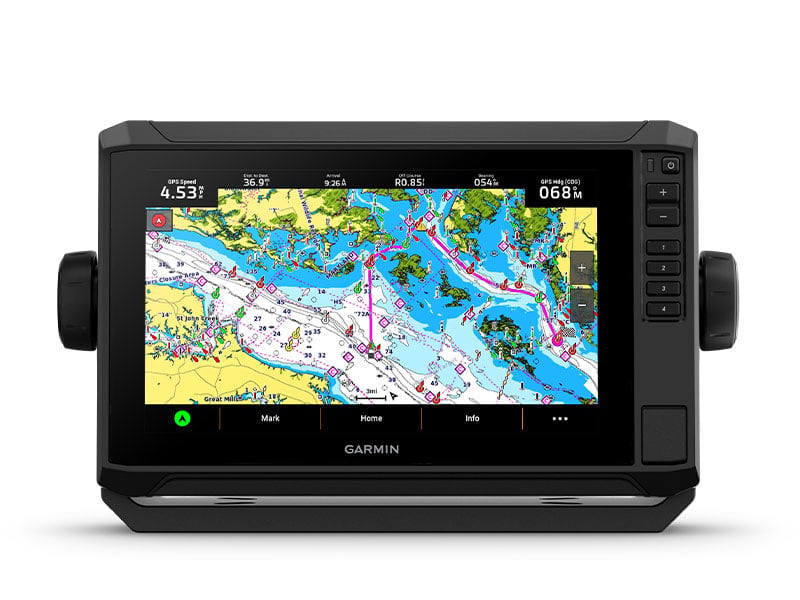 ECHOMAP™ UHD2 9-tums plotter - 92sv med givaren GT56UHD-TM - 8