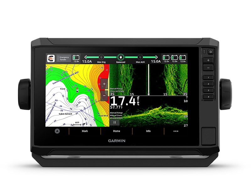 ECHOMAP™ UHD2 9-tums plotter - 92sv med givaren GT56UHD-TM - 12