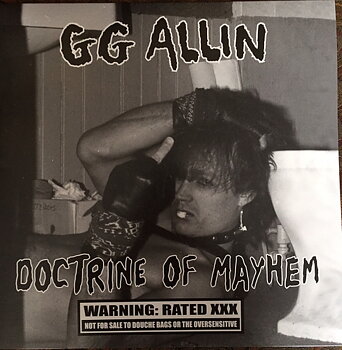 GG Allin – Doctrine Of Mayhem - LP