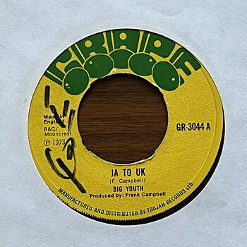 Big Youth – JA To UK