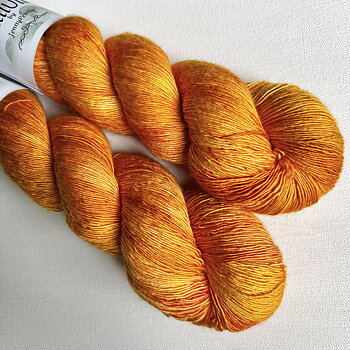 Silky Singles Lace- Kumquat