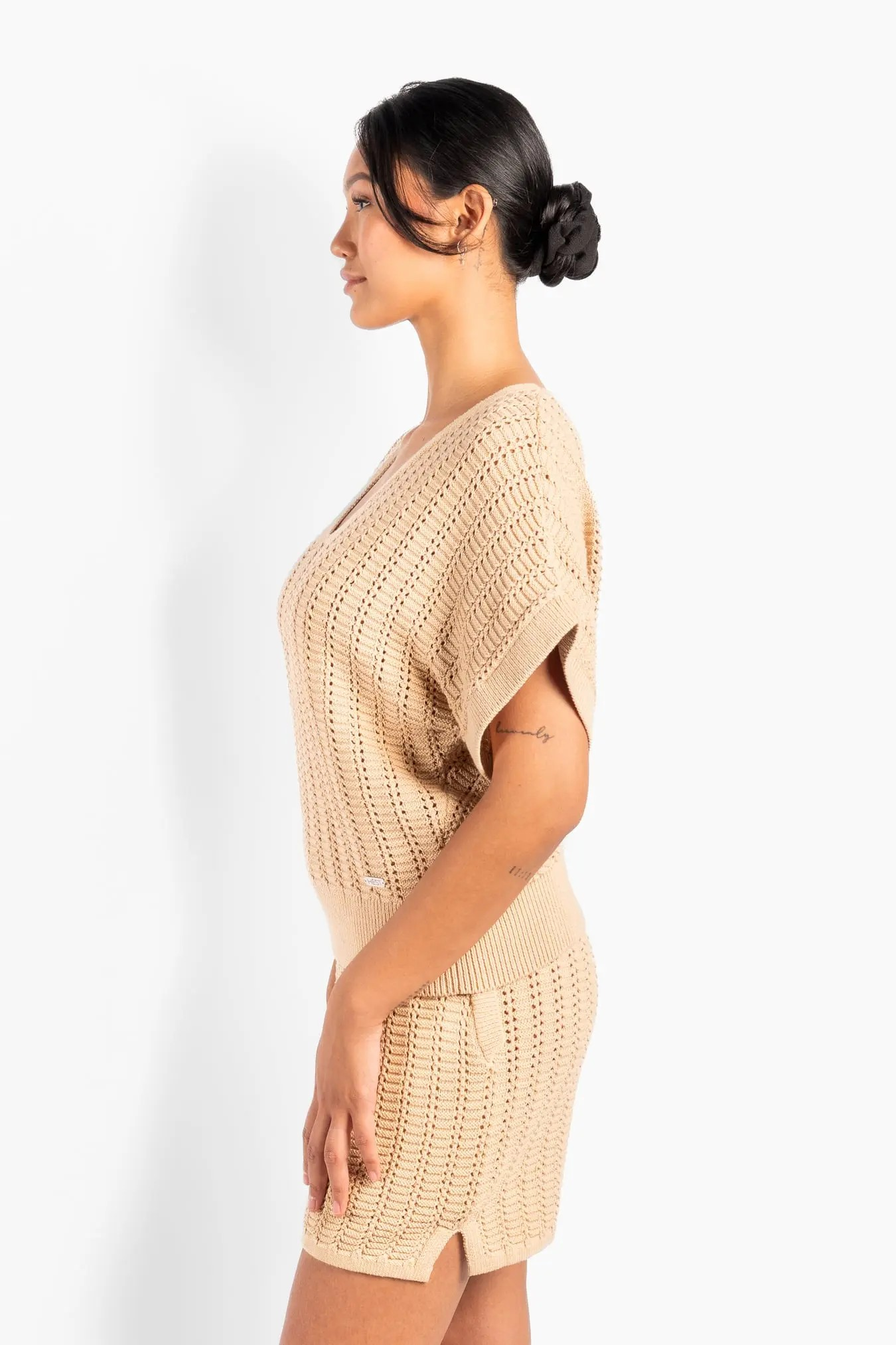 Dahlia Top - Beige - HÉST - 5